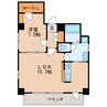 名古屋市営地下鉄東山線/栄駅 徒歩4分 4階 築17年 1LDKの間取り