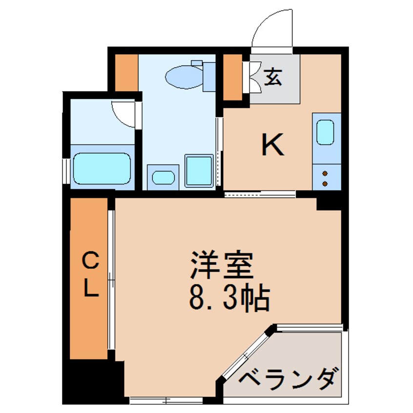 間取図 GRANDUKE代官町