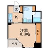 名古屋市営地下鉄桜通線/高岳駅 徒歩5分 5階 築18年 1Kの間取り