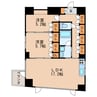 名古屋市営地下鉄東山線/新栄町駅 徒歩4分 6階 築17年 2LDKの間取り