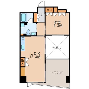 間取図 エスティメゾン葵