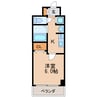 プレサンス新栄リミックス 1Kの間取り