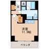 名古屋市営地下鉄名城線/矢場町駅 徒歩5分 9階 築17年 1Rの間取り