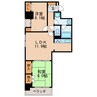 名古屋市営地下鉄桜通線/丸の内駅 徒歩3分 4階 築29年 2LDKの間取り
