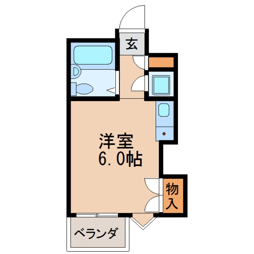 間取図 エクセランス新栄