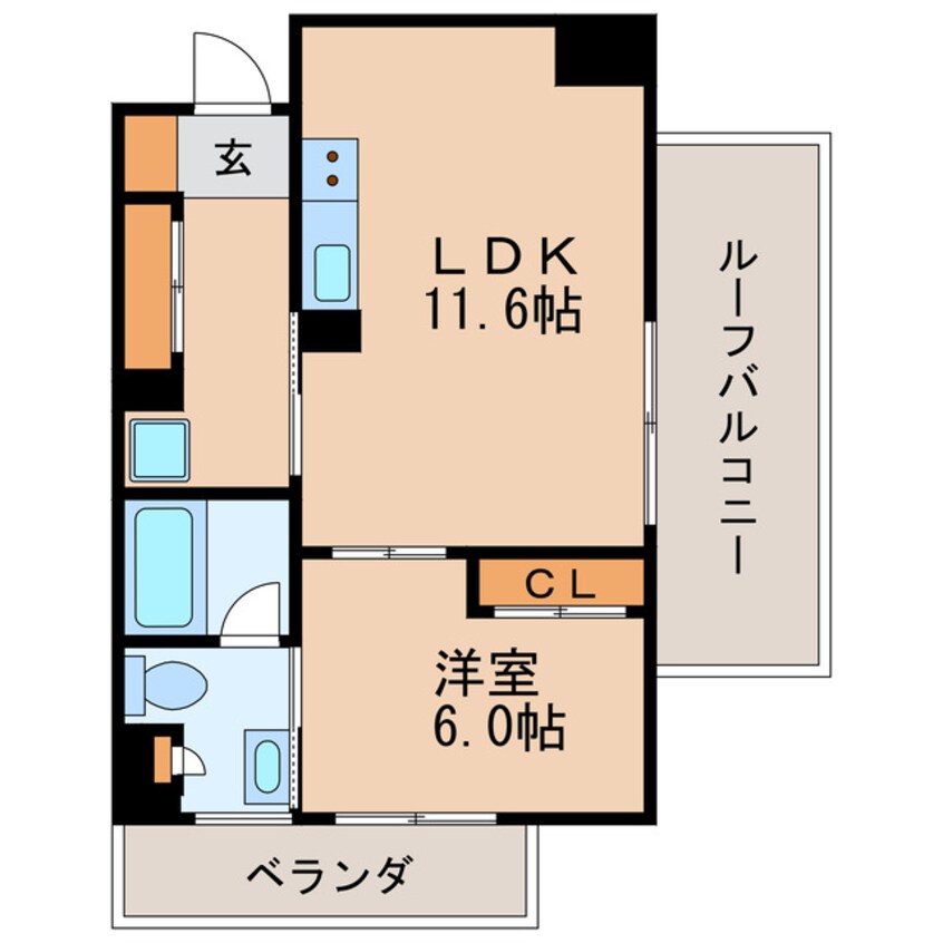 間取図 白川公園パークマンション