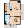 名古屋市営地下鉄東山線/伏見駅 徒歩6分 6階 築17年 1LDKの間取り