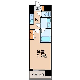 間取図 プライムアーバン泉