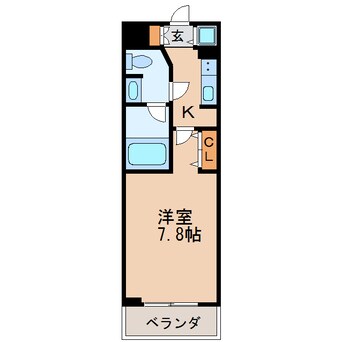 間取図 プライムアーバン泉