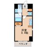 リヴシティ栄 1Rの間取り