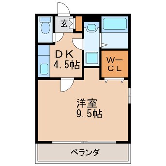 間取図 旭ヶ丘ハイツ