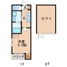 名古屋市営地下鉄桜通線/車道駅 徒歩6分 2階 築17年 1Kの間取り