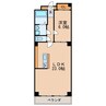 名古屋市営地下鉄名城線/久屋大通駅 徒歩6分 5階 築17年 1LDKの間取り