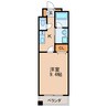 名古屋市営地下鉄東山線/伏見駅 徒歩6分 7階 築17年 1Kの間取り