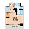 名鉄瀬戸線/清水駅 徒歩9分 10階 築17年 1Kの間取り