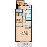 名鉄瀬戸線/清水駅 徒歩9分 3階 築17年 1LDKの間取り