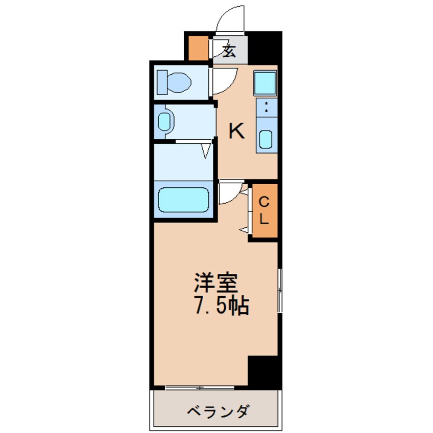 間取図 ニーズメゾン新栄