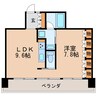 名古屋市営地下鉄桜通線/高岳駅 徒歩6分 3階 築17年 1LDKの間取り