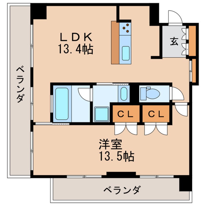 間取図 アーデン泉プレミア