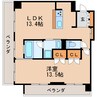 名古屋市営地下鉄桜通線/高岳駅 徒歩6分 6階 築17年 1LDKの間取り