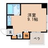 名古屋市営地下鉄東山線/新栄町駅 徒歩4分 3階 築36年 1Rの間取り