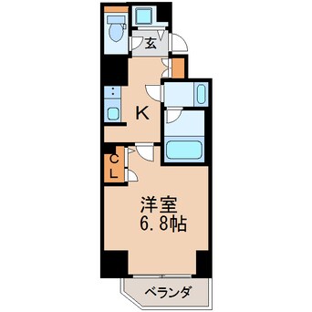 間取図 APEX名古屋栄Premier Life