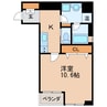 名古屋市営地下鉄東山線/千種駅 徒歩7分 2階 築17年 1Kの間取り