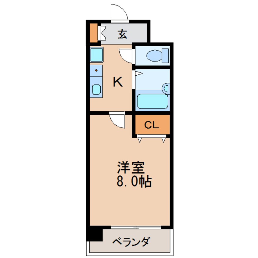 間取図 ハイツ丸の内