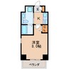 名古屋市営地下鉄名城線/矢場町駅 徒歩6分 5階 築16年 1Kの間取り
