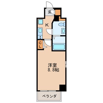 間取図 エステムプラザ名古屋・栄プレミアム