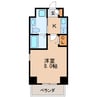 名古屋市営地下鉄名城線/矢場町駅 徒歩6分 10階 築16年 1Kの間取り