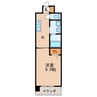 名古屋市営地下鉄名城線/矢場町駅 徒歩6分 5階 築23年 1Kの間取り