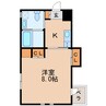 名古屋市営地下鉄桜通線/車道駅 徒歩8分 3階 築16年 1Kの間取り