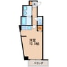名古屋市営地下鉄名城線/矢場町駅 徒歩5分 3階 築16年 1Rの間取り