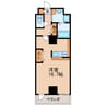 名古屋市営地下鉄名城線/矢場町駅 徒歩5分 8階 築16年 1Rの間取り