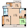名古屋市営地下鉄桜通線/高岳駅 徒歩8分 3階 築44年 3LDKの間取り