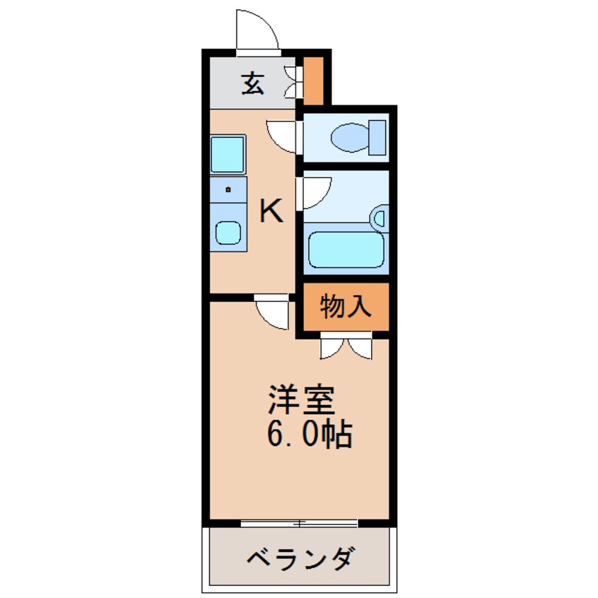 間取図 ルミエール芳野