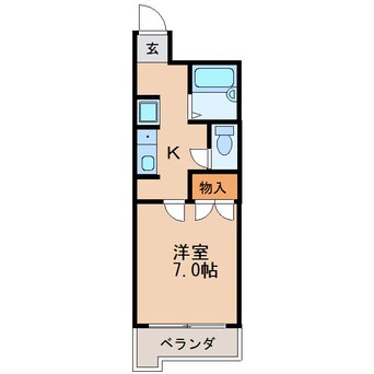 間取図 エトワール大島