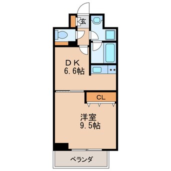 間取図 ディアコート白川