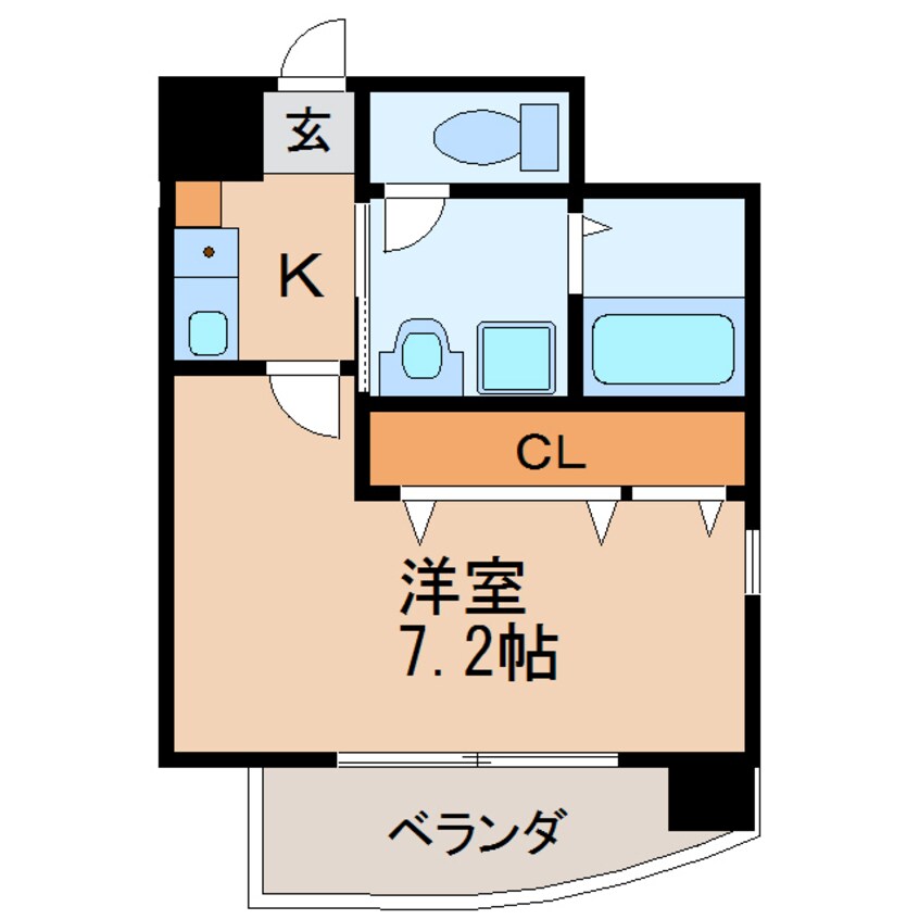 間取図 アスティ千種