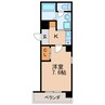 名古屋市営地下鉄東山線/千種駅 徒歩9分 5階 築22年 1Kの間取り