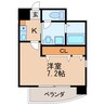 アスティ千種 1Kの間取り