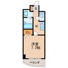 HB SHIMIZU 1Kの間取り