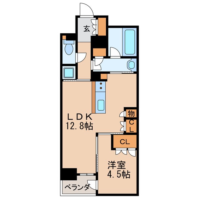 間取り図 名古屋市営地下鉄名城線/久屋大通駅 徒歩7分 6階 築13年