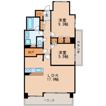 間取図 グランマスト白壁