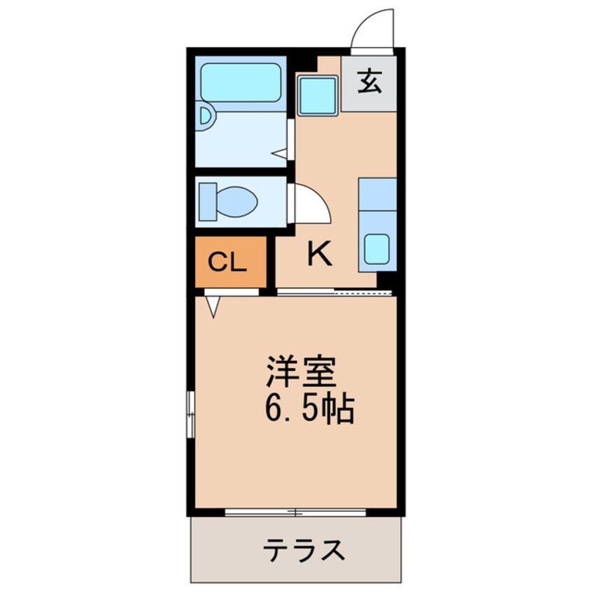 間取図 アルカディア清水