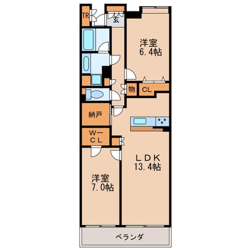 間取図 ザ・センチュリーステイツ