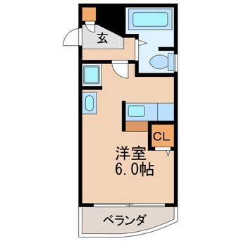 間取図 名古屋市営地下鉄東山線/新栄町駅 徒歩5分 3階 築40年