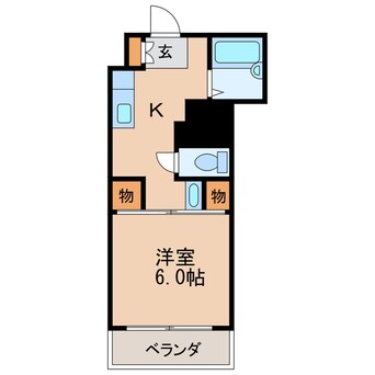 間取図 第5七福ビル