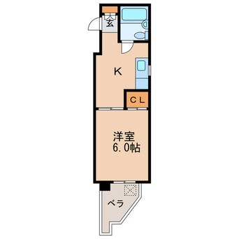 間取図 第5七福ビル